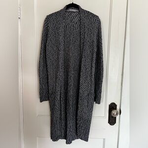 Athleta Weekend Wrap Navy Blue Duster Cardigan | Size XS | NWOT